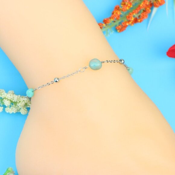 Elegant Handmade Anklet – Perfect for Women & Girls | Ideal Gift Option, DYC1673 - Picture 2 of 7